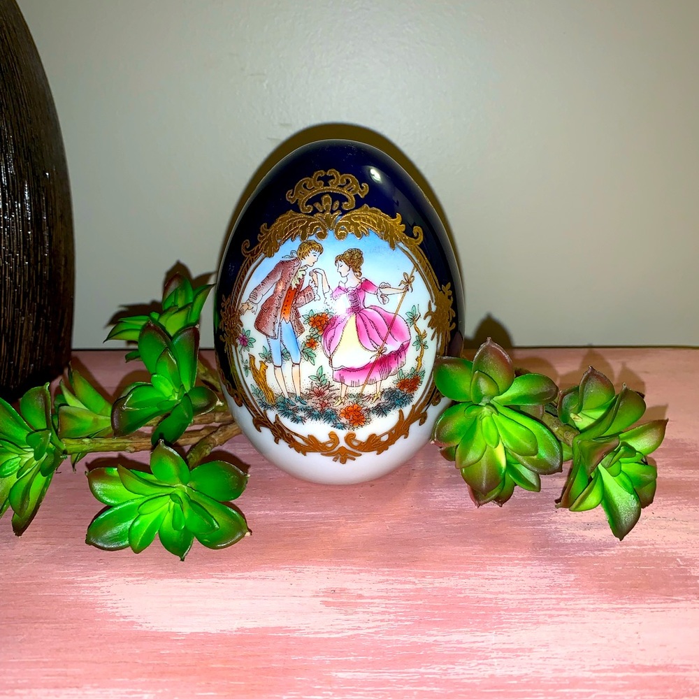 Limoges Fine Porcelain Limoges Egg